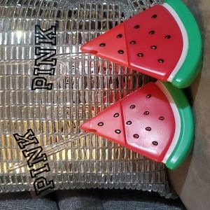 PINK watermelon sippers with branded straws